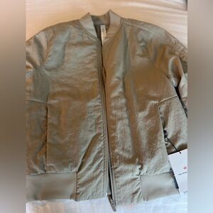 Lulu non stop bomber jacket size 8
